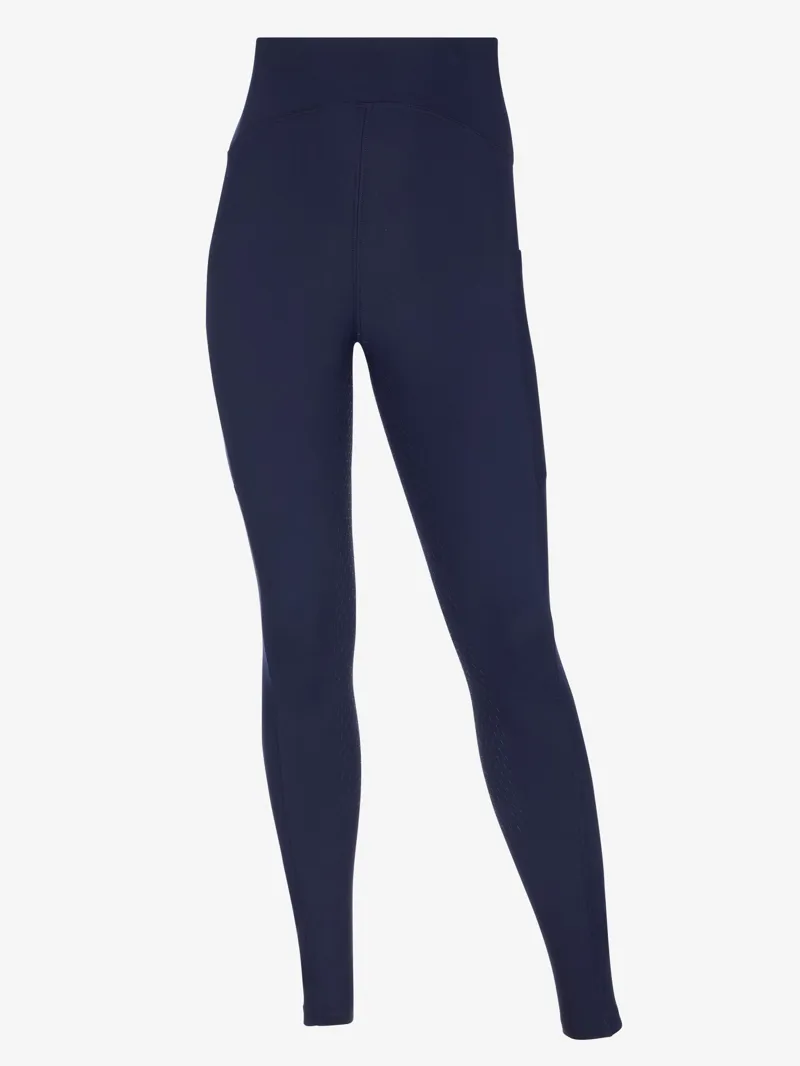LeMieux Young Rider Nell Brushed Pull Ons Navy-1