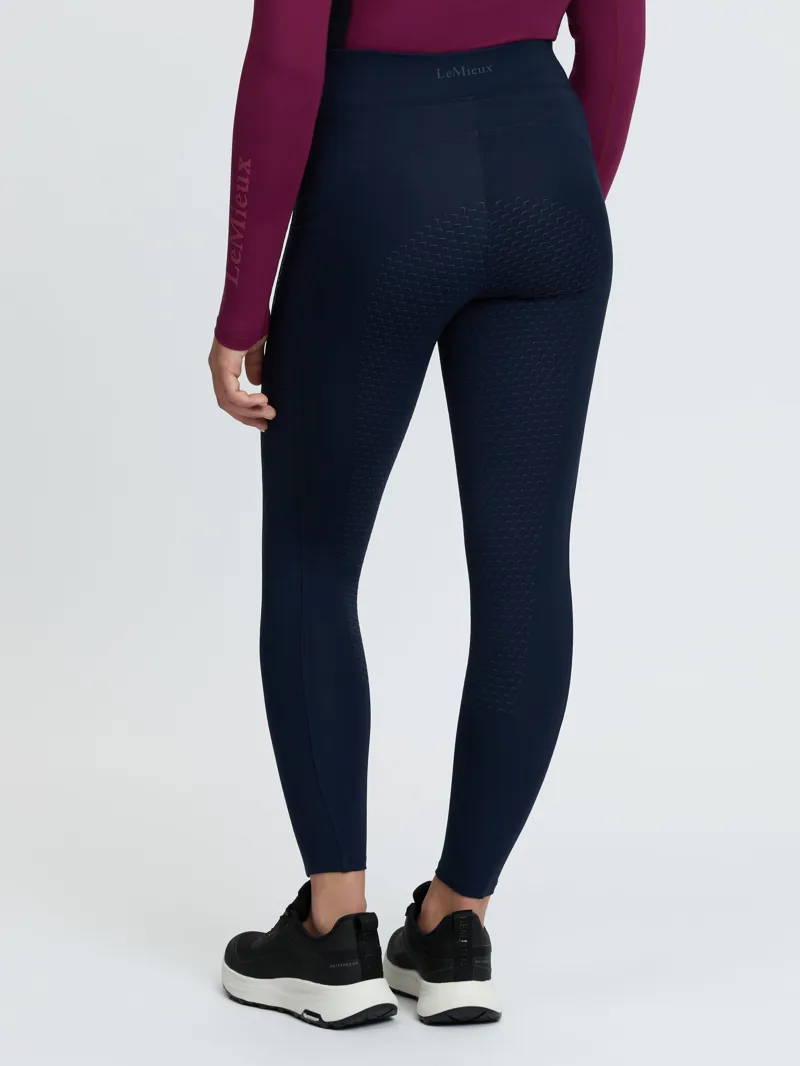 LeMieux Young Rider Nell Brushed Pull Ons Navy-2