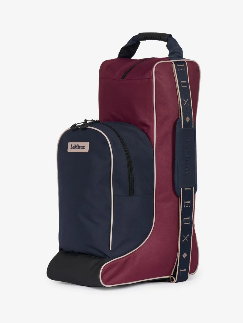LeMieux Boot And Hat Bag Blackberry