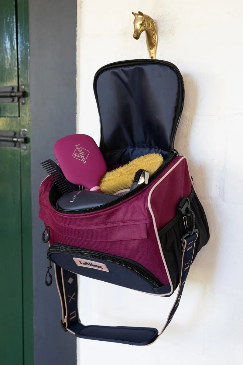 LeMieux ProKit Lite Grooming Bag Blackberry-1
