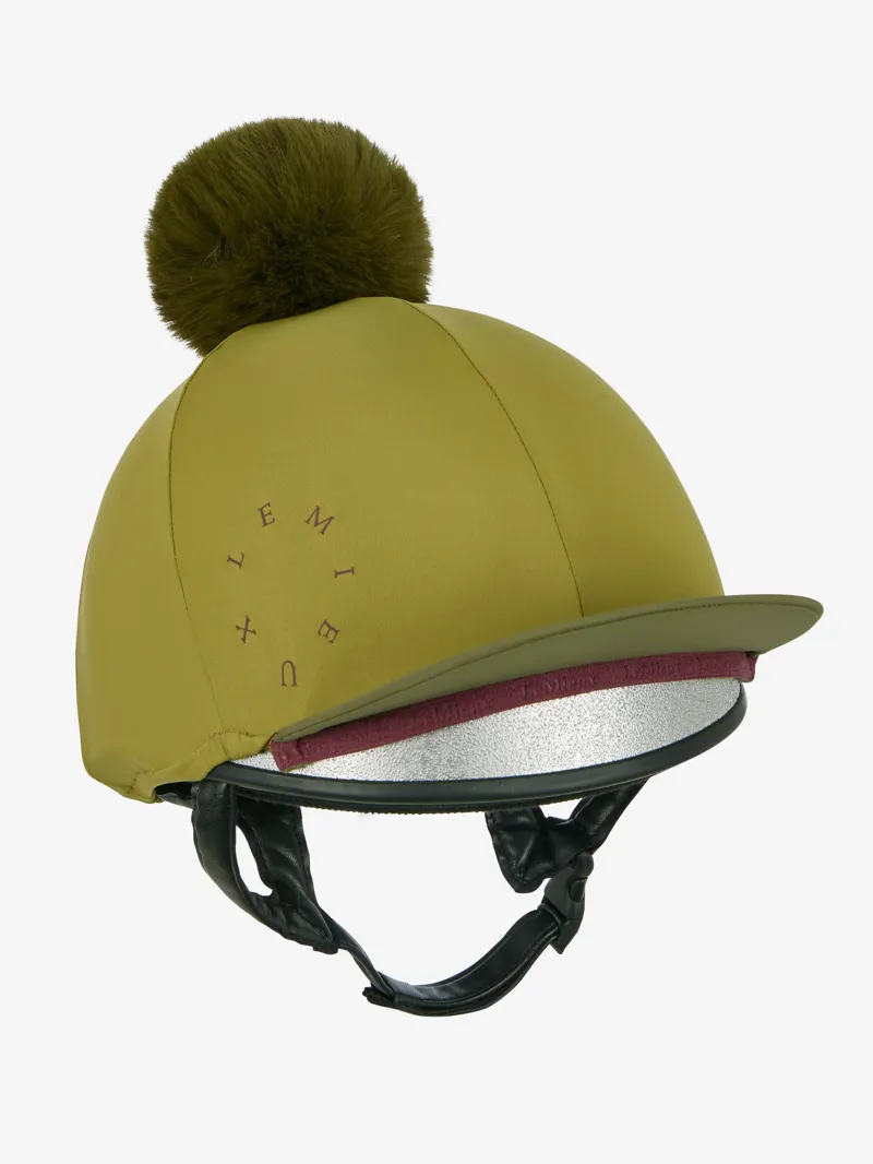 LeMieux Classique  Pom Hat Silk Gooseberry-4