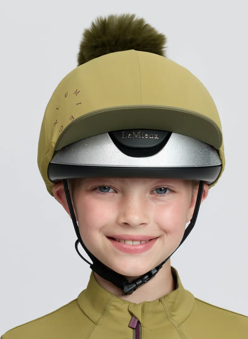 LeMieux Classique  Pom Hat Silk Gooseberry