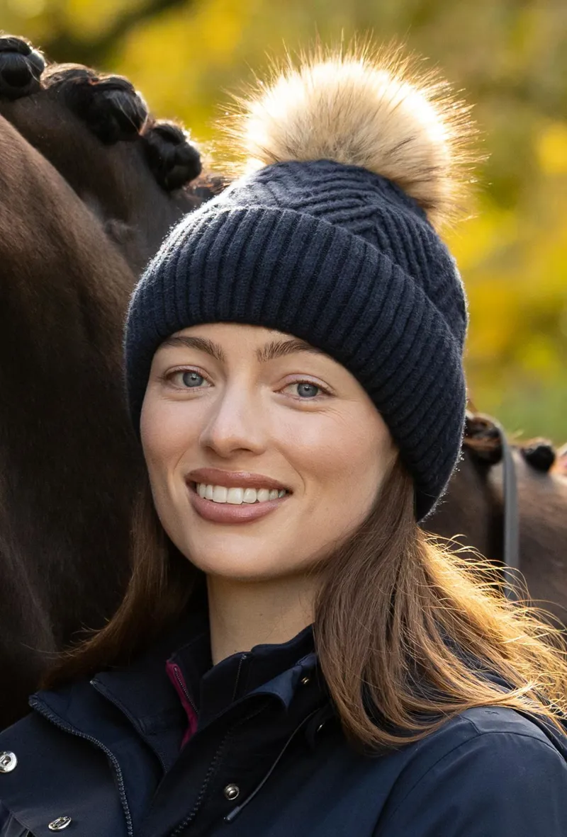 LeMieux Clara Knit Beanie Navy