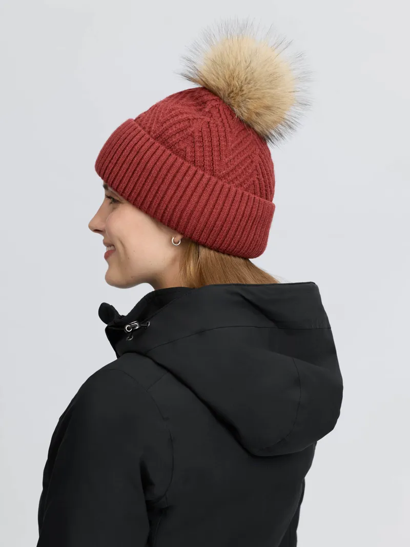 LeMieux Clara Knit Beanie Russet-2