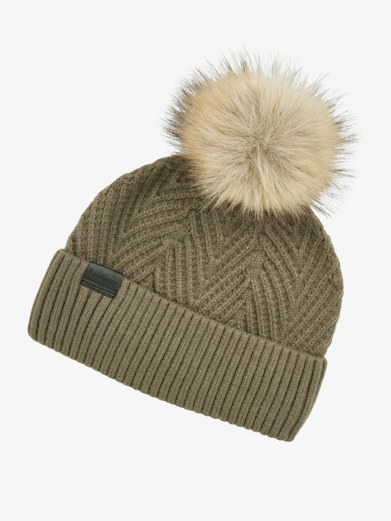 LeMieux Clara Knit Beanie Willow Green-3