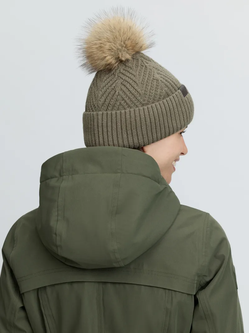 LeMieux Clara Knit Beanie Willow Green-2