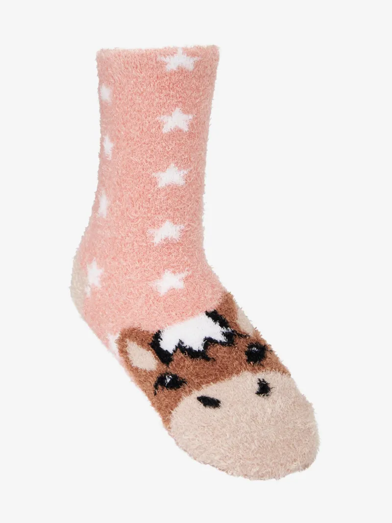 LeMieux Mini Fluffy Chacacter Socks Oskar