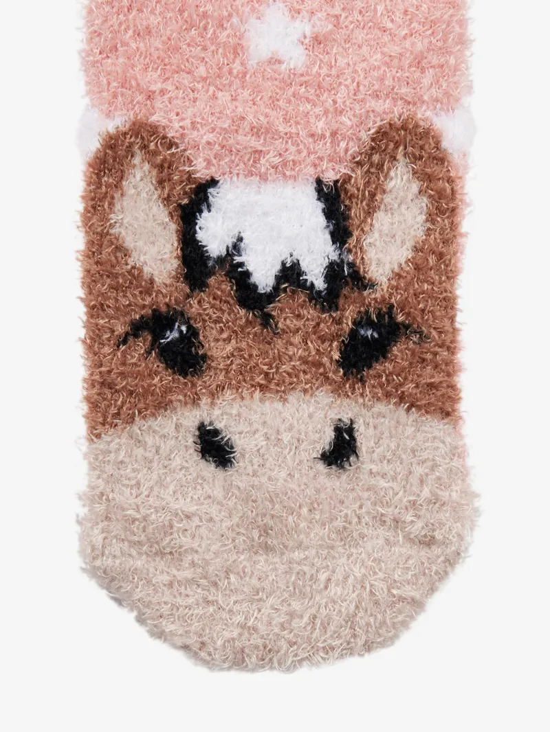 LeMieux Mini Fluffy Chacacter Socks Oskar-2