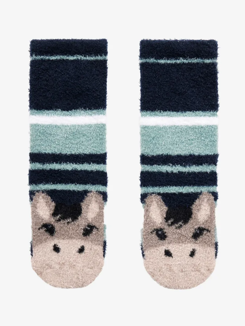 LeMieux Fluffy Character Socks Oakie-1