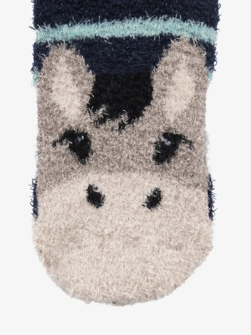 LeMieux Fluffy Character Socks Oakie-2