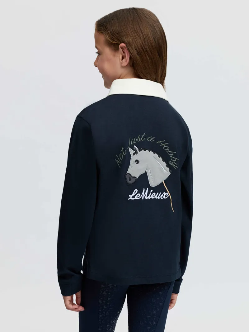 LeMieux Mini Roman Rugby Navy-1