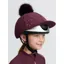 LeMieux Ribbed Hat Silk Bramble