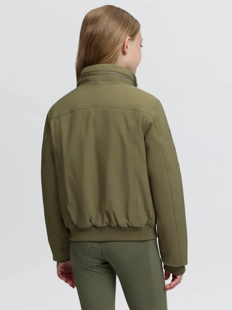 LeMieux Young Rider Clarissa Crew Jacket Willow Green-1