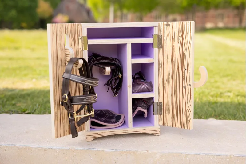 LeMieux Toy Pony Tack Locker Wooden-2