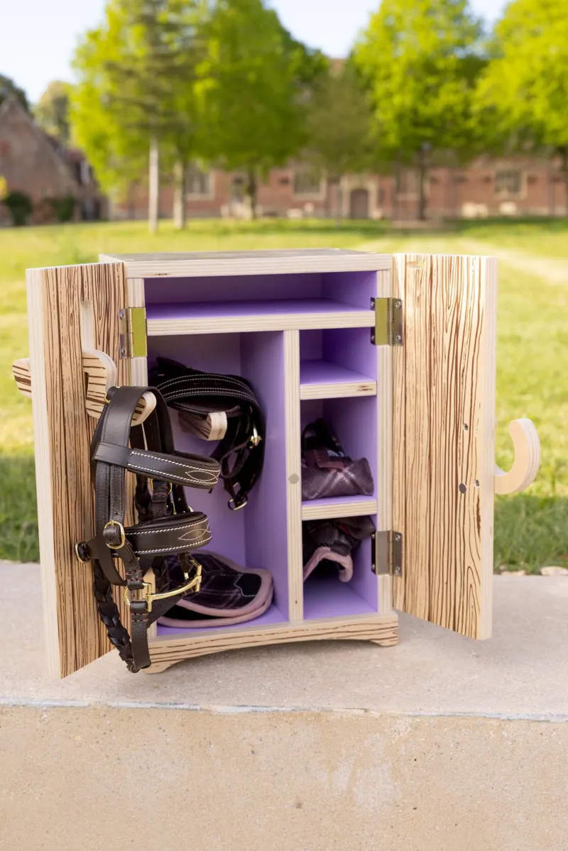 LeMieux Toy Pony Tack Locker Wooden-3