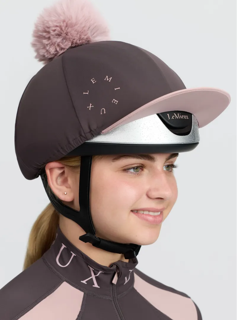 LeMieux Classique  Pom Hat Silk Cocoa