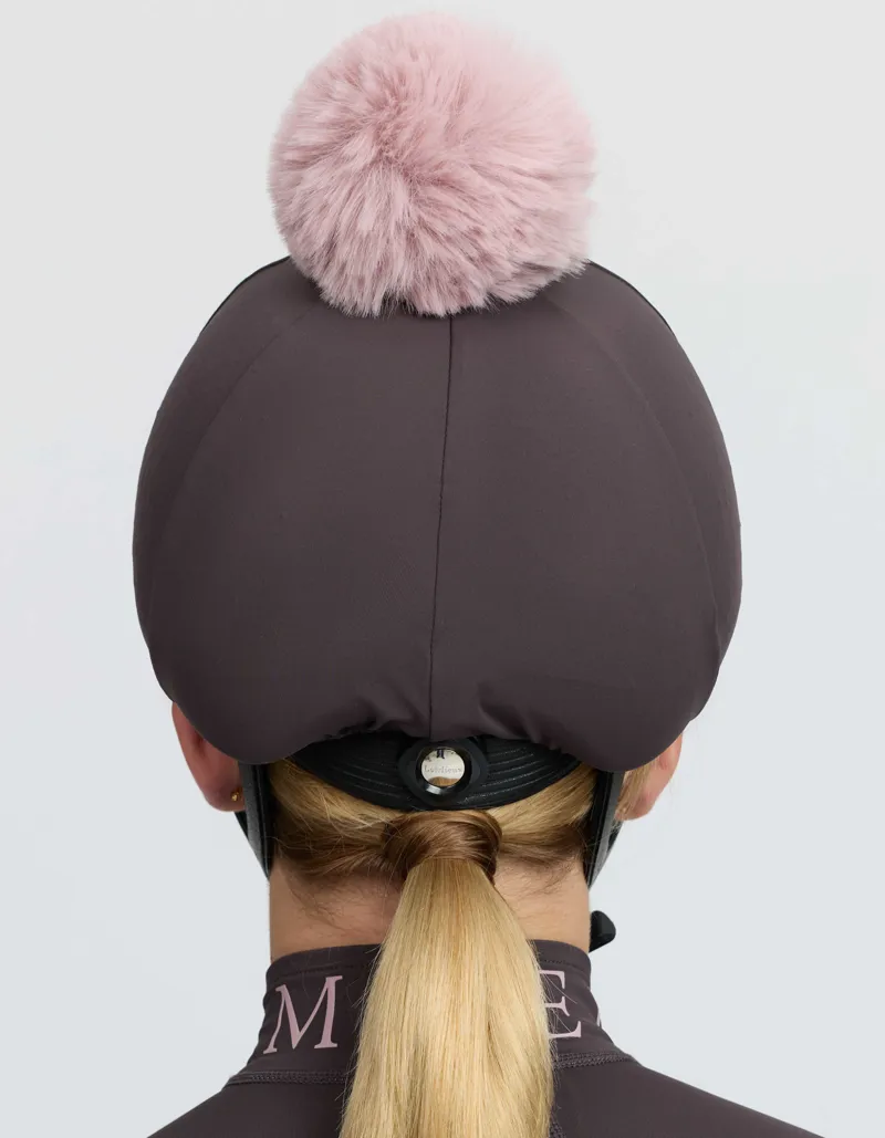 LeMieux Classique  Pom Hat Silk Cocoa-4
