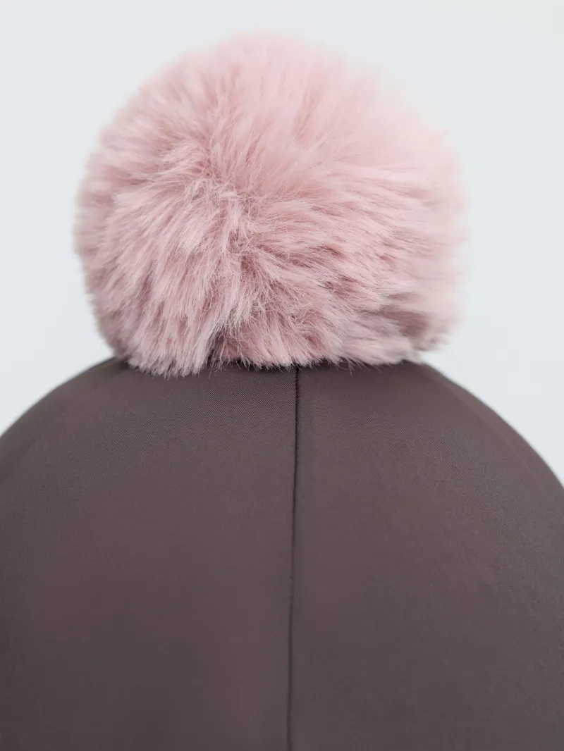 LeMieux Classique  Pom Hat Silk Cocoa-5