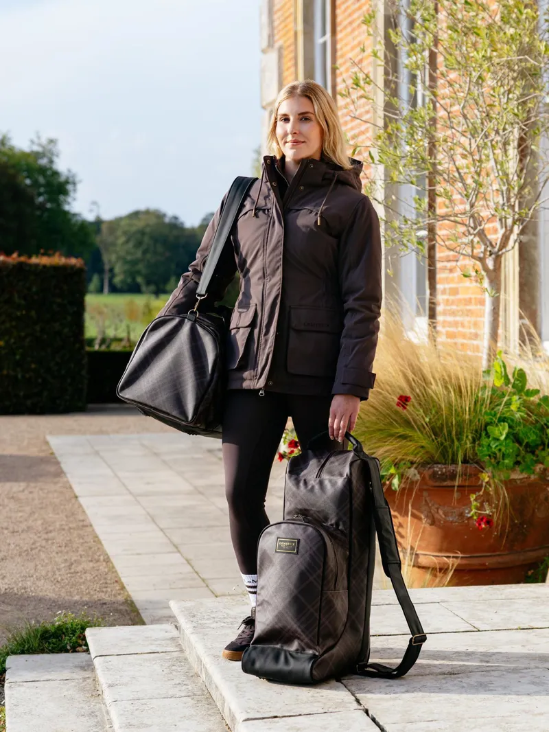 LeMieux Heritage Boot + Hat Bag Cocoa-2