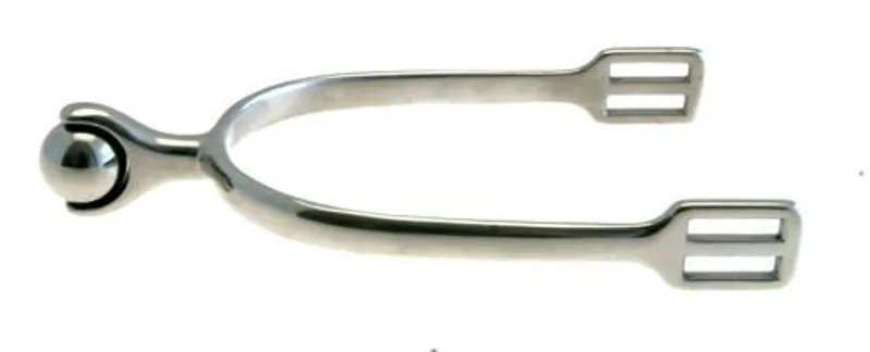 Stainless Steel Spurs With Roller Ball
