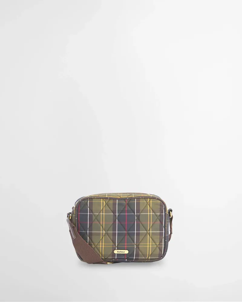 Barbour Quilted Crossbody Bag Classic Tartan-5