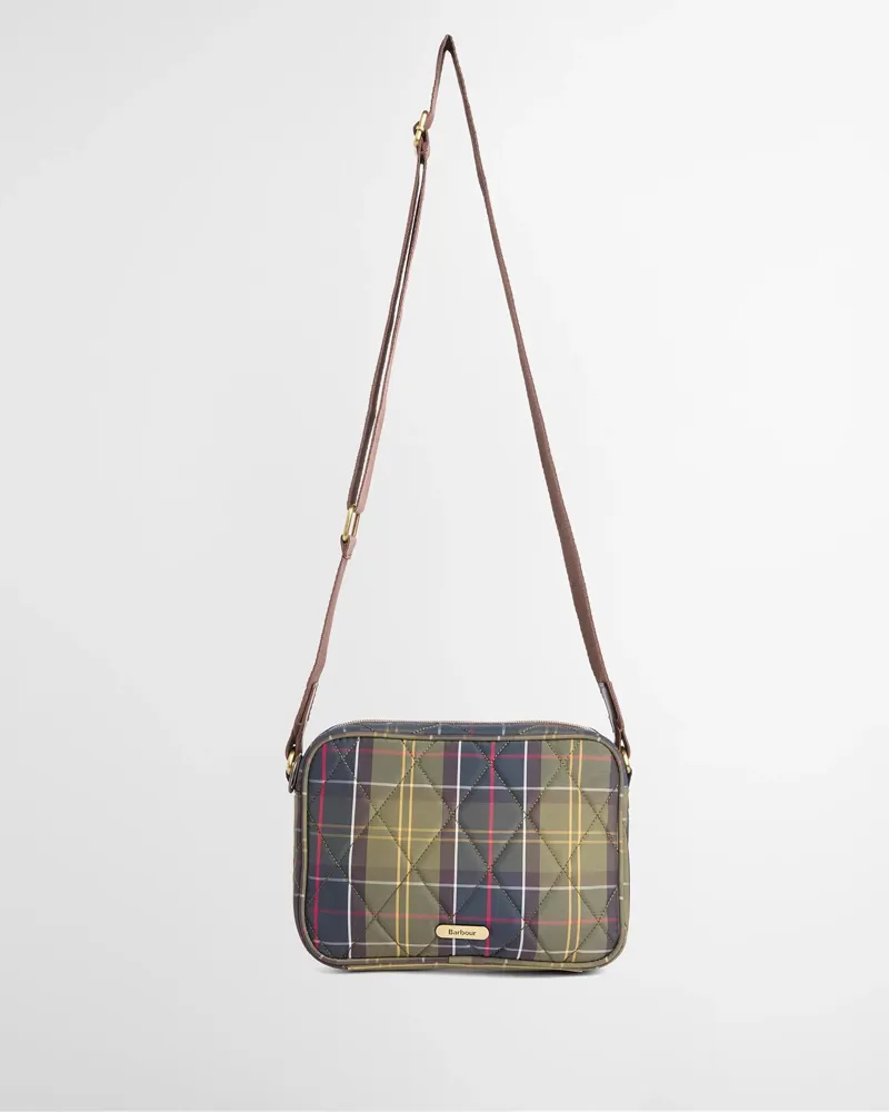 Barbour Quilted Crossbody Bag Classic Tartan