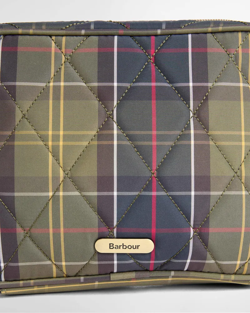 Barbour Quilted Crossbody Bag Classic Tartan-2