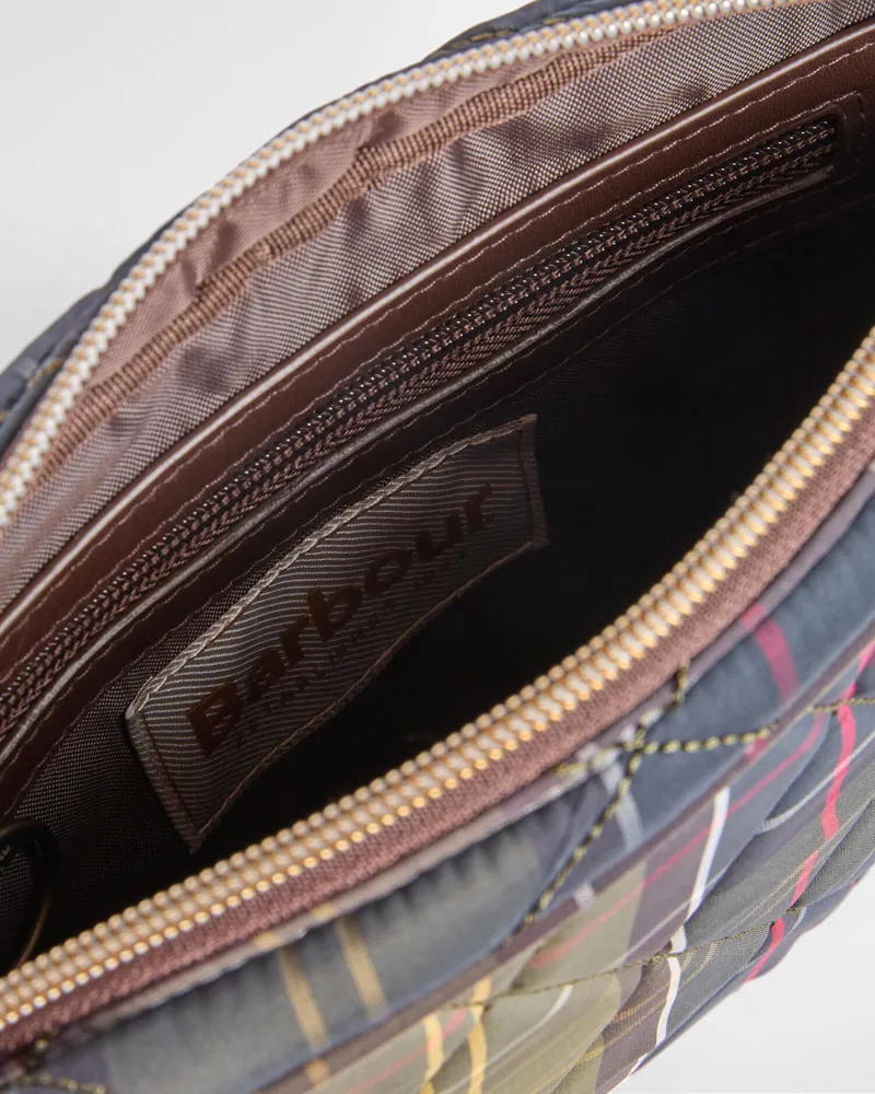 Barbour Quilted Crossbody Bag Classic Tartan-1