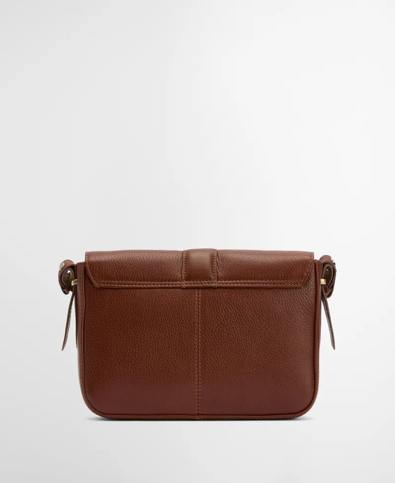 Barbour Rosa Leather Crossbody Bag Brown-4