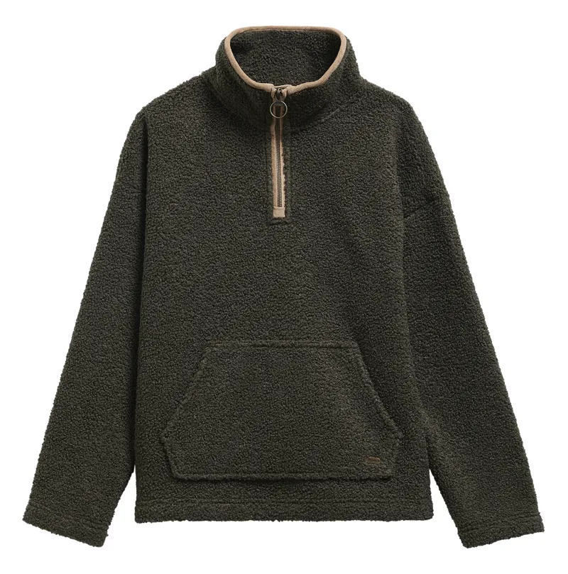 Barbour Women's Bamburgh Fleece Olive-1