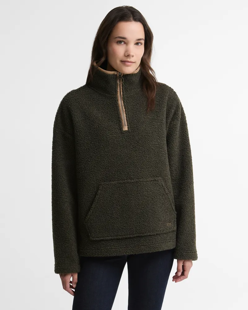 Barbour Women's Bamburgh Fleece Olive