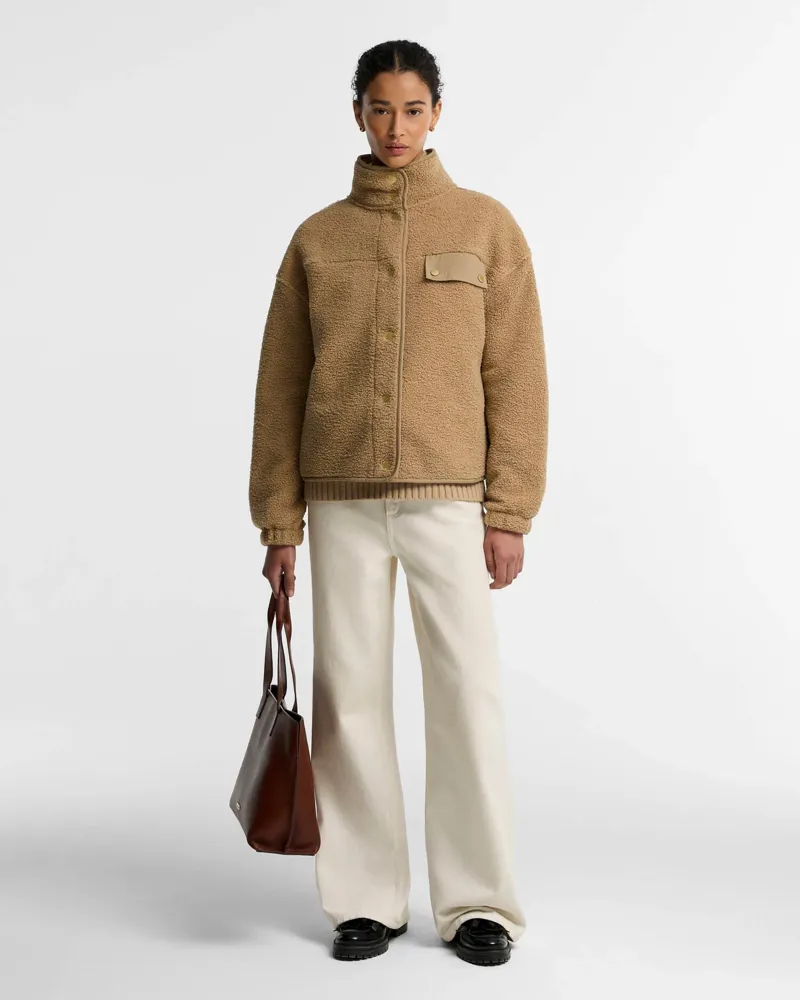 Barbour Women's Mabel Fleece Warm Trench-2