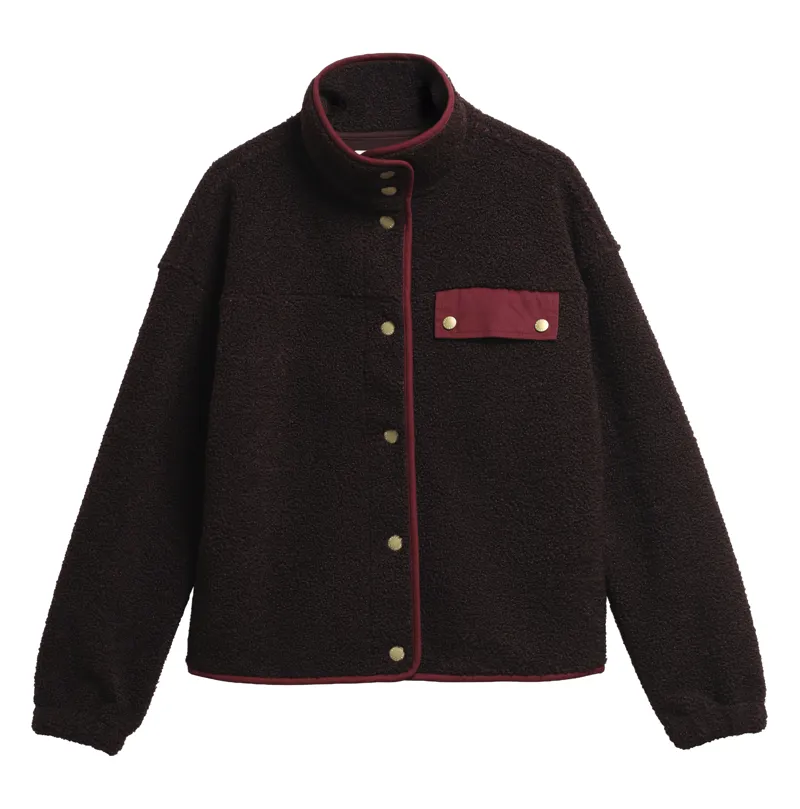 Barbour Women's Mabel Fleece Fig-1