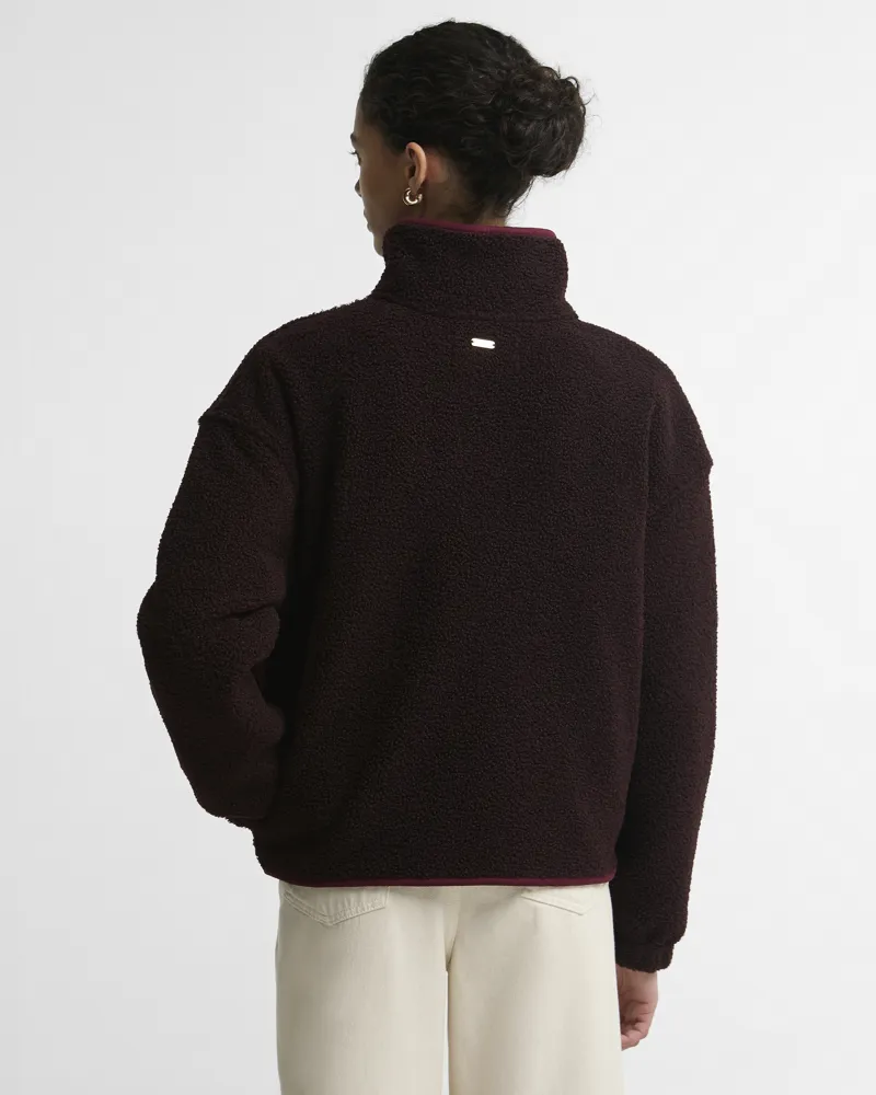 Barbour Women's Mabel Fleece Fig-3