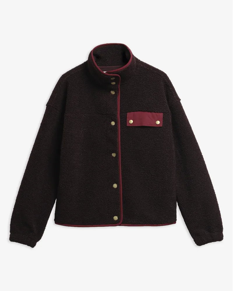 Barbour Women's Mabel Fleece Fig-5