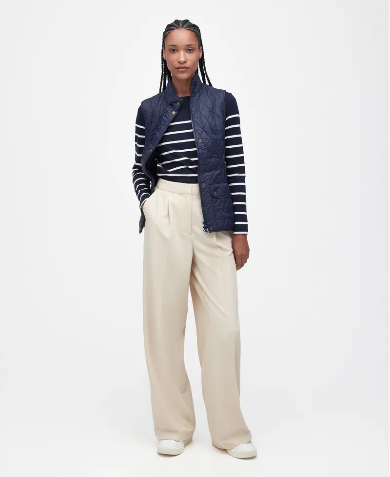 Barbour Ladies Otterburn Gilet Navy-2