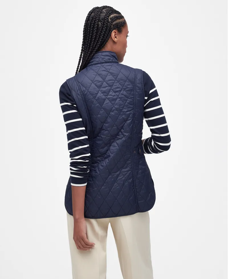 Barbour Ladies Otterburn Gilet Navy-3