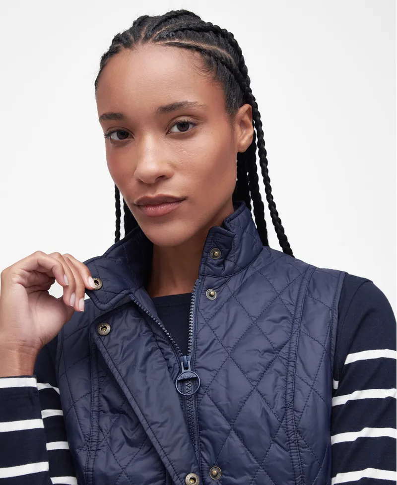 Barbour Ladies Otterburn Gilet Navy-5
