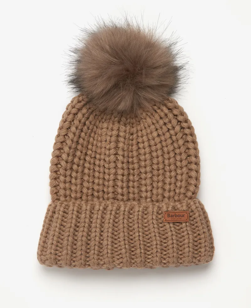 Barbour Saltburn Beanie Hat Mink