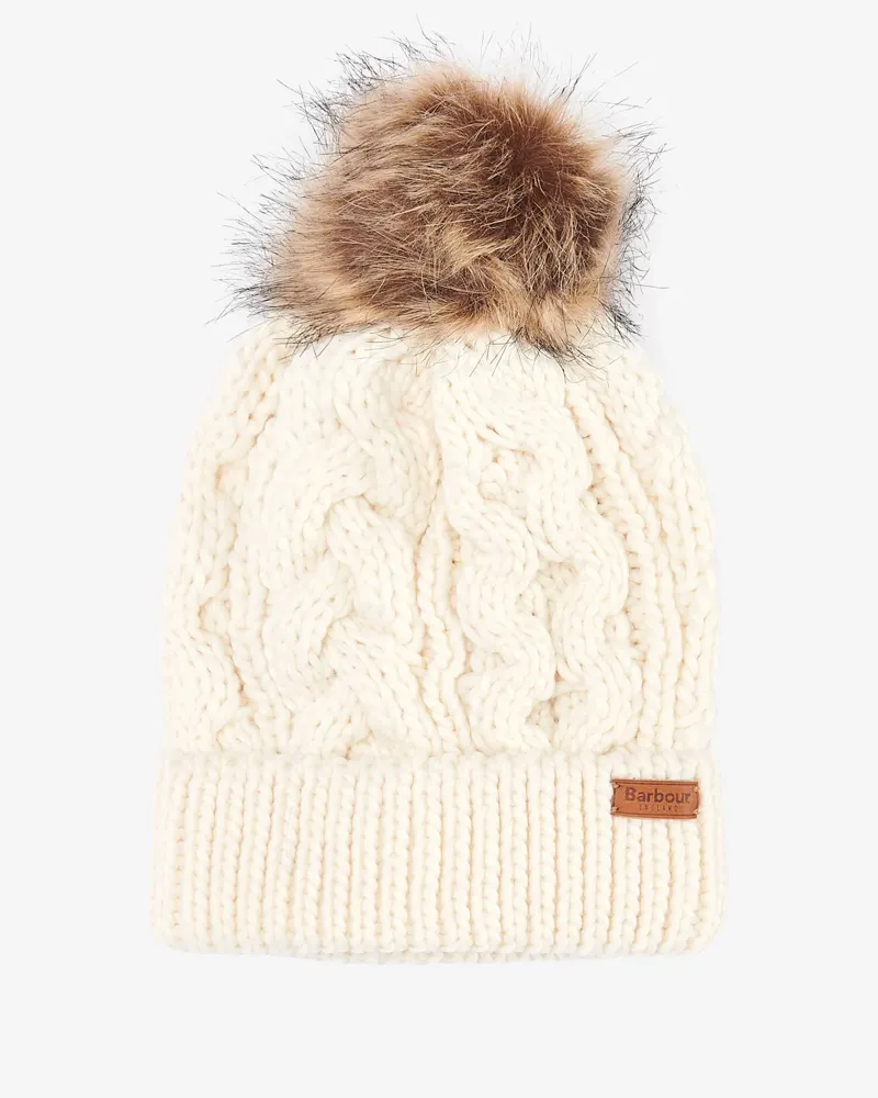 Barbour Penshaw Cable Beanie Cloud