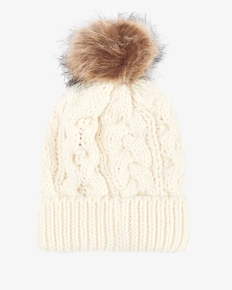 Barbour Penshaw Cable Beanie Cloud-1