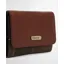 Barbour Rosa Leather French Purse Brown/Tartan