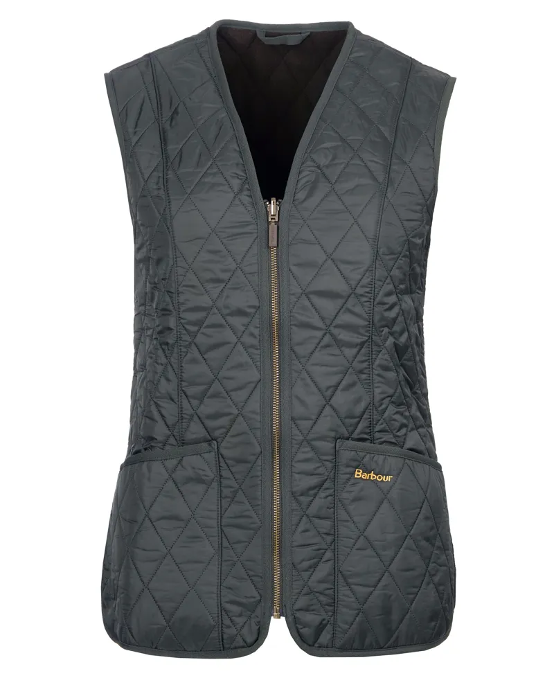Barbour Women's Fleece Betty Liner Dark Olive-5