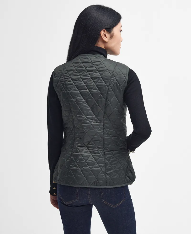 Barbour Women's Fleece Betty Liner Dark Olive-1