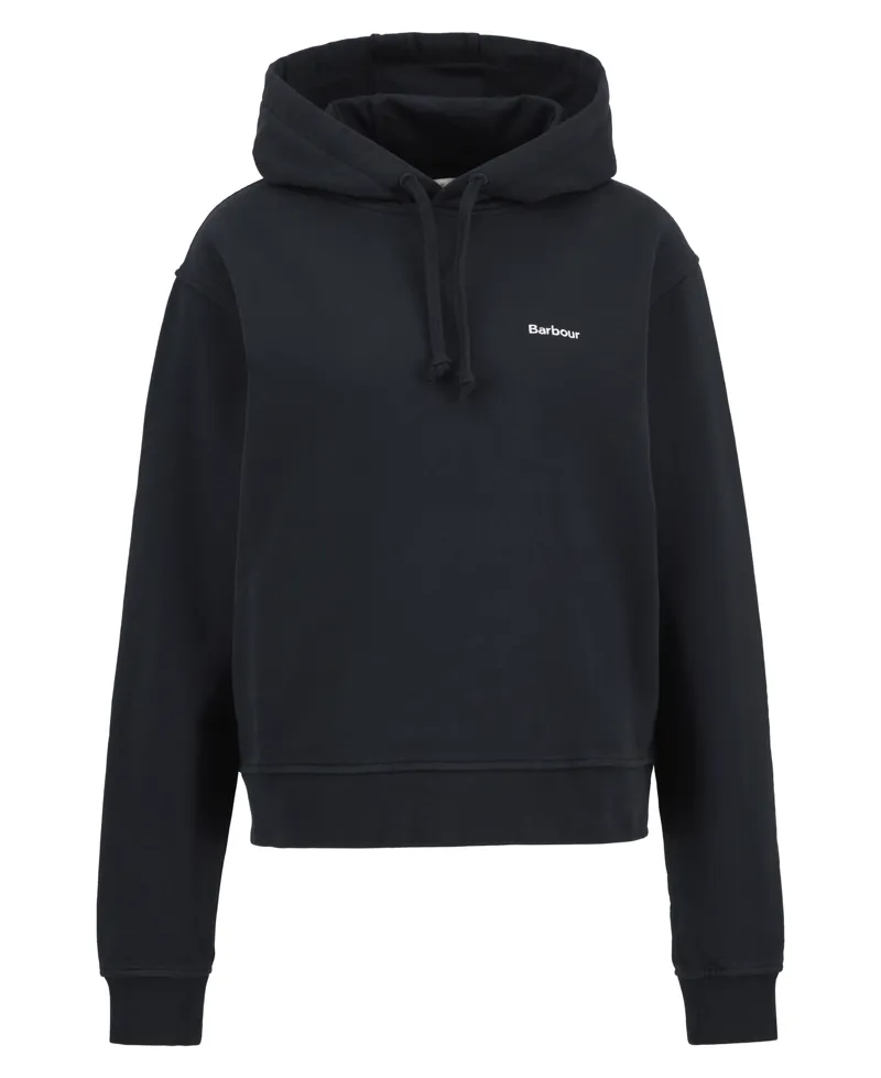 Barbour Womens Bede Hoodie Navy