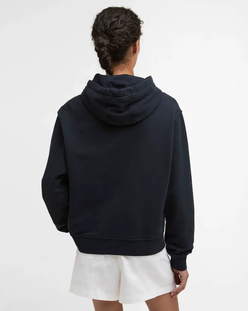 Barbour Womens Bede Hoodie Navy-2