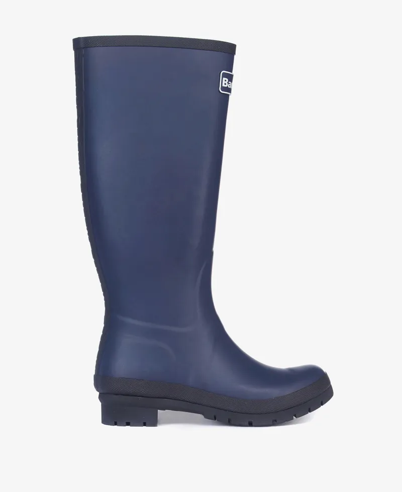 Barbour Ladies Abbey Wellington Navy-1