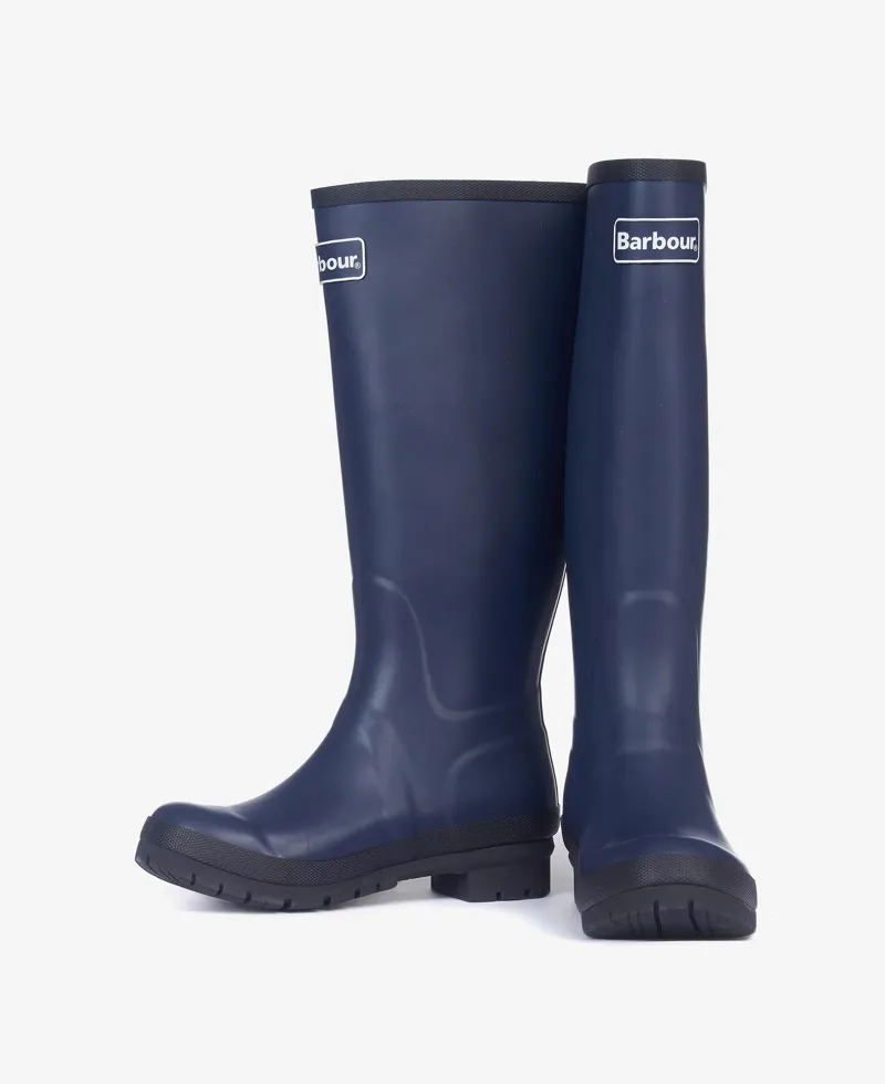 Barbour Ladies Abbey Wellington Navy-2