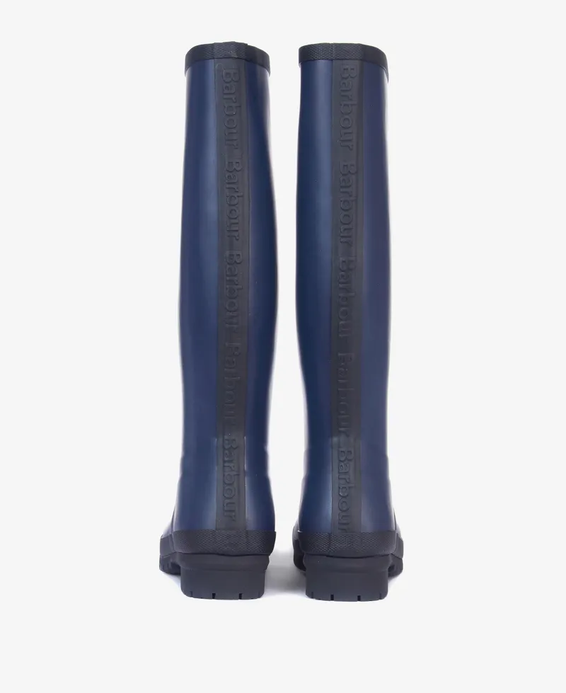 Barbour Ladies Abbey Wellington Navy-4