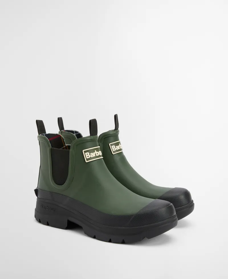Barbour Women's Nimbus Chelsea Welly Olive-1